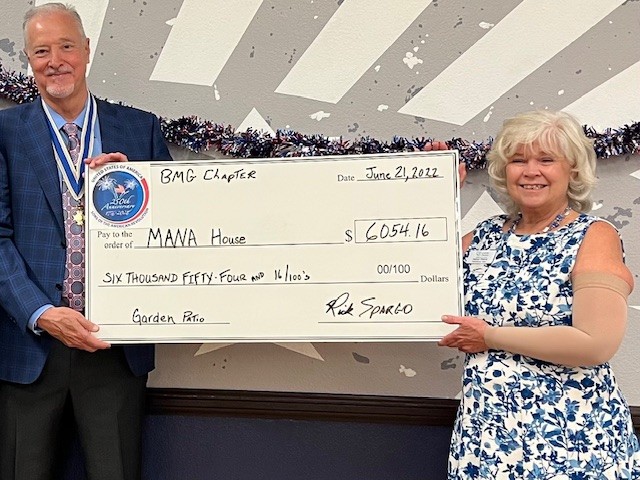 Photo Homeless Veterans Check